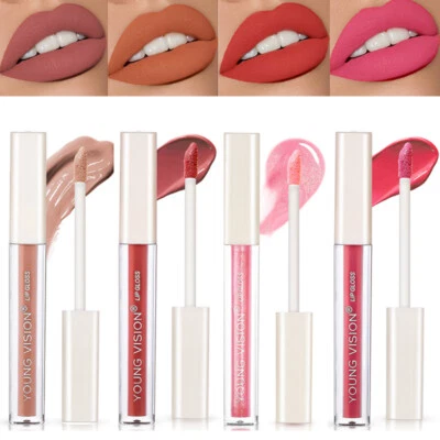 Long Lasting Lip Glaze Cream Makeup Beauty Matte Lip Gloss Liquid Lipstick  . - Image 1 of 4