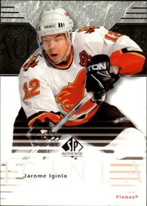 2003-04 SP Authentic Hockey #12 Jarome Iginla