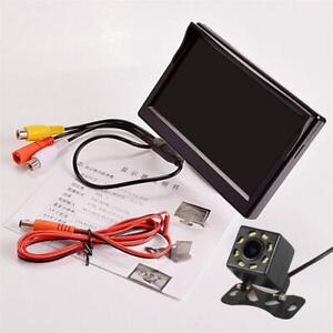 5" HD LCD Wireless Parking Reverse System 8LED Backup Camera for Car Truck SUV