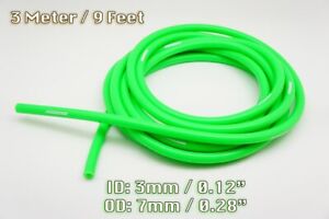 3 METRE GREEN SILICONE VACUUM HOSE AIR ENGINE BAY DRESS UP 3MM FIT MAZDA