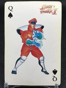 M. Bison Street Fighter Ⅱ Spade Q CAPCOM Character Trump Collection Card - Picture 1 of 12