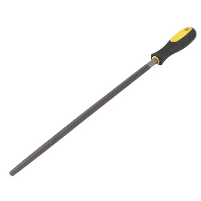 XG (Middle Teeth File)12in Round Mill Steel File Rasp With Handle Sharpening - Image 1 of 4
