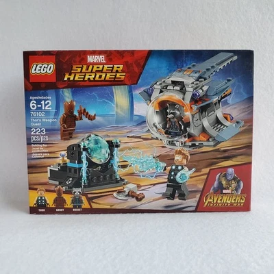Lego 76102 Super Heroes THOR'S WEAPON QUEST Retired Avengers Infinity War NEW - Image 1 of 4