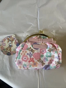 Sanrio Humming Mint Cross Body Bag Purse Pink Ribbon New With Tag - Picture 1 of 22