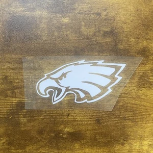 Philadelphia Eagles Decal/Sticker - Permanent Vinyl - 2”x3.5” - White - Bild 1 von 1
