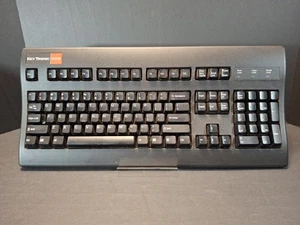 Vintage Lifetime by Keytronic Designer-P2 Wired Black Keyboard Tested - Picture 1 of 8