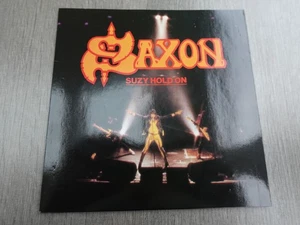 Saxon SUZY HOLD ON / JUDGEMENT DAY 1980 UK 7" P/S PLAYS MINT  HEAR - Imagen 1 de 13