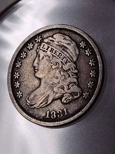 Great US1831 Bust Silver Dime XF & Attractive. - Picture 1 of 4