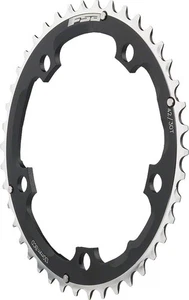 Full Speed Ahead Pro Road Triple Chainring - 42t, 130 BCD, Aluminum, N-10, Black - Picture 1 of 1