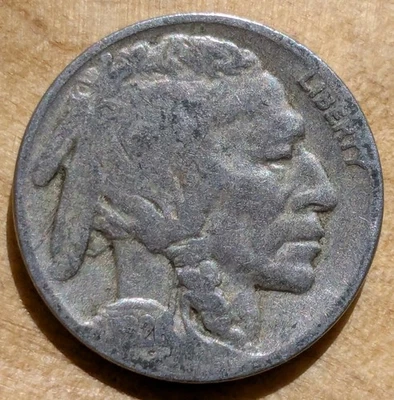 1926 Buffalo Nickel 5c Rotated Die Error - Image 1 of 2