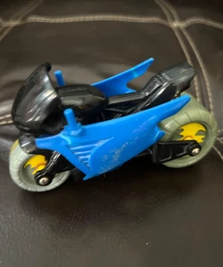 2008 Batcycle 4,25" Fisher-Price Imaginext Motorrad Batman DC Comics blau/bla - Bild 1 von 4