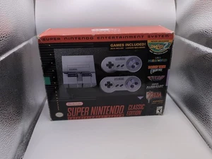 Super Nintendo Entertainment System Classic Edition autentico completo di scatola - Foto 1 di 11