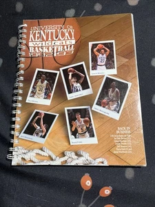 KENTUCKY WILDCATS 1993-1993 BASKETBALL MEDIA GUIDE PLAYERS VTG RARE - Picture 1 of 5