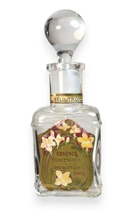 Rare ! Flacon d'Essence d'Héliotrope Art nouveau de la Maison Doublet & Cie - Picture 1 of 9