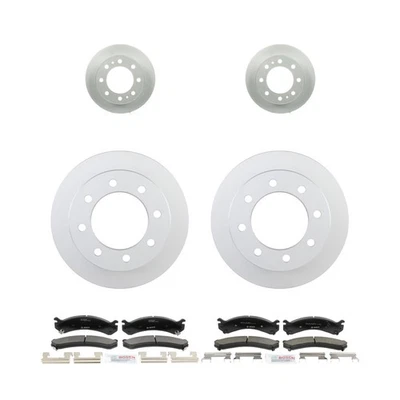 Bosch QuietCast Ceramic Brake Pad and Rotor Kit For 01-10 Chevrolet Silverado - Image 1 of 4