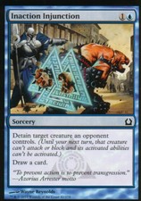 4x inaction injunction | NM | Return to Ravnica | Magic MTG