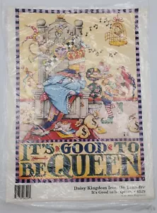 De colección Its Good to be Queen Mary Engelbreit Hierro en Transferencia Daisy Kingdom 1990 - Imagen 1 de 4