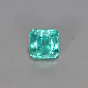 1.52 CTS NATURAL APATITE CUSHION SHAPE LOOSE GEMSTONE FROM BRAZIL - Picture 1 of 3