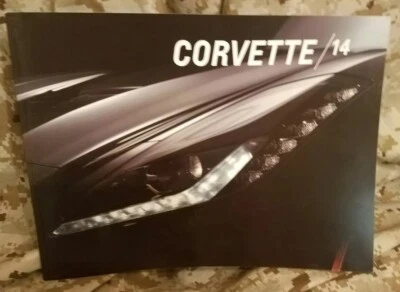 Chevrolet Corvette Stingray 2014 C7 libro de folletos de ventas de concesionarios OEM GM Foto 1 de 4