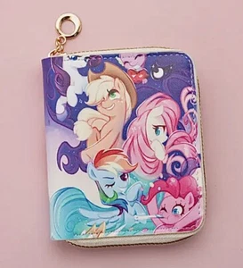 MY LITTLE PONY Zippered WALLET Coin Purse Credit Card Case ID Holder NEW! - Picture 1 of 3