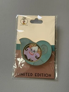 Disney Employee Center DEC Pin Little Mermaid Ariel Ursula Spinner LE 250 - Picture 1 of 2