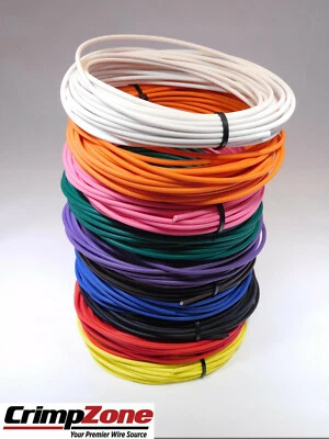 250 FEET 12 GAUGE GXL HIGH TEMP AUTOMOTIVE PRIMARY WIRE 10 COLORS 25 FT EACH - Image 1 of 4