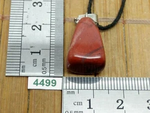 Pendentif JASPE ARC EN CIEL + cordon reglable lithotherapie reiki rainbow quartz - Picture 1 of 2