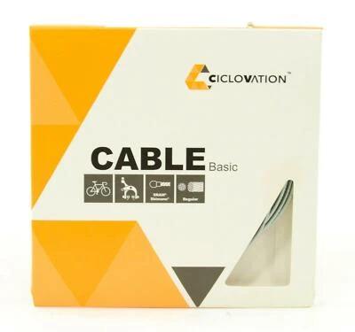 Ciclovation Basic Road Bike Brake Cable, Zinc, 1.6mm x 1700mm - Image 1 of 4