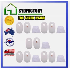 5 Foam & 5 Felt Post Filter Set For Shark Rocket HV380 HV380W HV381 HV384Q HV382 - Bild 1 von 2