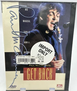 Paul Mccartney Get Back 2001 DVD - Picture 1 of 4