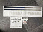 For Yamaha 250 hp 4Stroke Outboard Engine Reproduction Decals Sticker Set Marine - AU $ 58.99