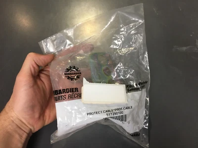 1998-2007 Ski-Doo ZX CK3 cable protector plate #517290100 new in bag NOS CANADA - Image 1 of 4