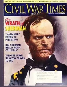 Civil War Times Illustrated OCTOBER 1998 THE WRATH OF SHERMAN - Picture 1 of 1