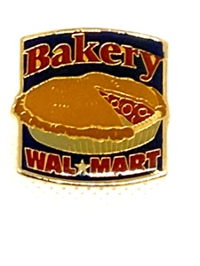 WALMART Associate Bakery Department Cherry Pie Pin RARE - Picture 1 of 2