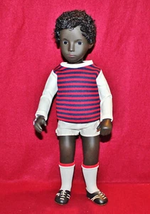 Vtg 16" Sasha Doll 309 Caleb,Striped Shirt,Shorts,Socks,Shoes,Tag,No Box/Ball,UK - Picture 1 of 24