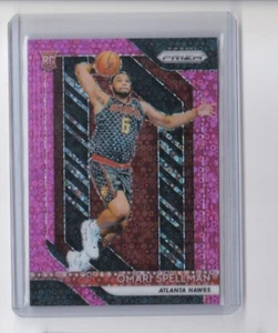 OMARI SPELLMAN 18-19 PANINI PRIZM FAST BREAK PINK PRIZM PARALLEL ROOKIE-#/50 - Picture 1 of 23