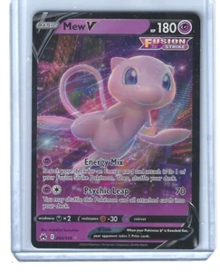 Tarjeta de jcc holo pokemon Mew V 060/159 HP180 Crown Zenith ultra rara - casi nueva - Imagen 1 de 2