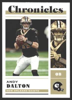 Andy Dalton #27 2022 Panini Chronicles New Orleans Saints - Image 1 of 2