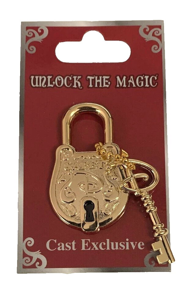 Disney 2014 Cast Disneyland Unlock the Magic "Safety" Key LR Pin - Image 1 of 1