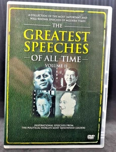 The Greatest Speeches Of All Time Volume 2 - Region 4 DVD - Picture 1 of 3