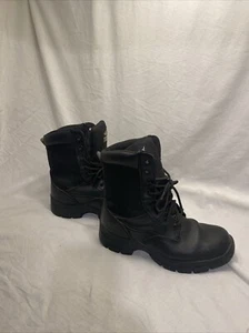 Texas Steer Men's Noland Black Leather Work Boot 8M - Picture 1 of 8