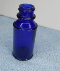 Botella Colbalt vintage 2,5" - Imagen 1 de 3