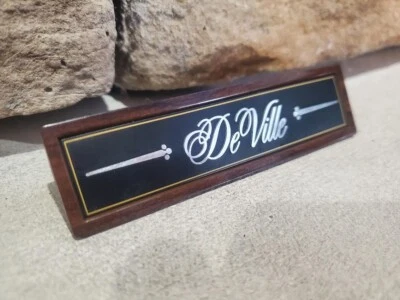 1987-1993 Cadillac Deville Glove Box Emblem - Image 1 of 3