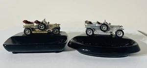 Vintage Lesney Matchbox Yesteryear Cars 1907 Rolls Royce Silver Ghost Dishes - Picture 1 of 6