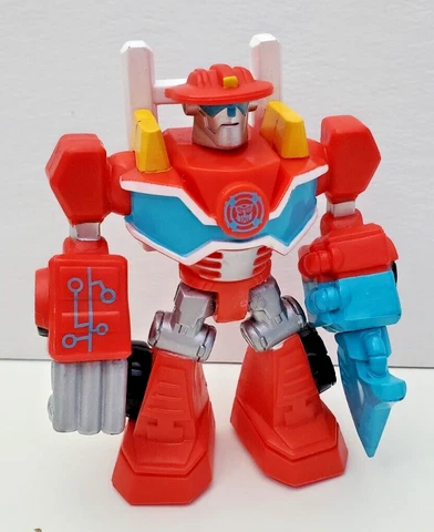 Hasbro Transformers Rescue Bots Energize Heatwave Fire-Bot Action Figure 3” Cover