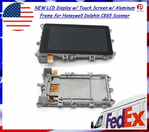 LCD Display w/ Touch Screen w/ Aluminum Frame for Honeywell Dolphin CK65 Scanner - Picture 1 of 8