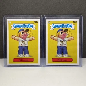 2020 Topps Garbage Pail Kids 35th Fan Favorites FV-2a JOE Blow & FV-2b ROD Wad - Picture 1 of 2