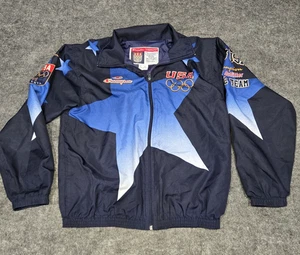 Vintage 1996 Champion Team USA Atlanta Olympics Trainingsjacke, Star Youth XL 18/20 - Bild 1 von 13