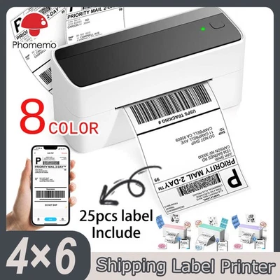 4x6 Bluetooth Shipping Label Printer for Small Business USPS UPS Desktop Printer - Image 1 of 4