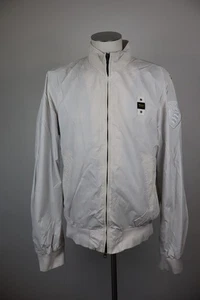 Blauer Jacket Light Man Size 2XL Man Vintage Casual Jacket Zip Logo - Picture 1 of 11